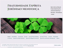 Tablet Screenshot of jeronimomendonca.net